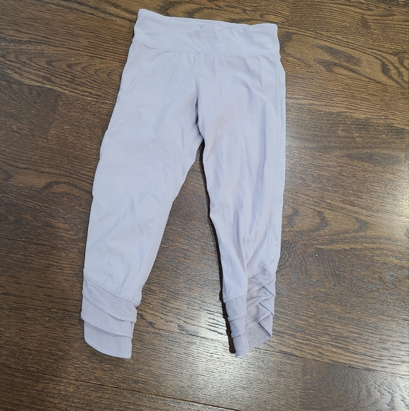 Athleta Girl Sz.M(8-10) Kids Lavender Leggings - Picture 8 of 9